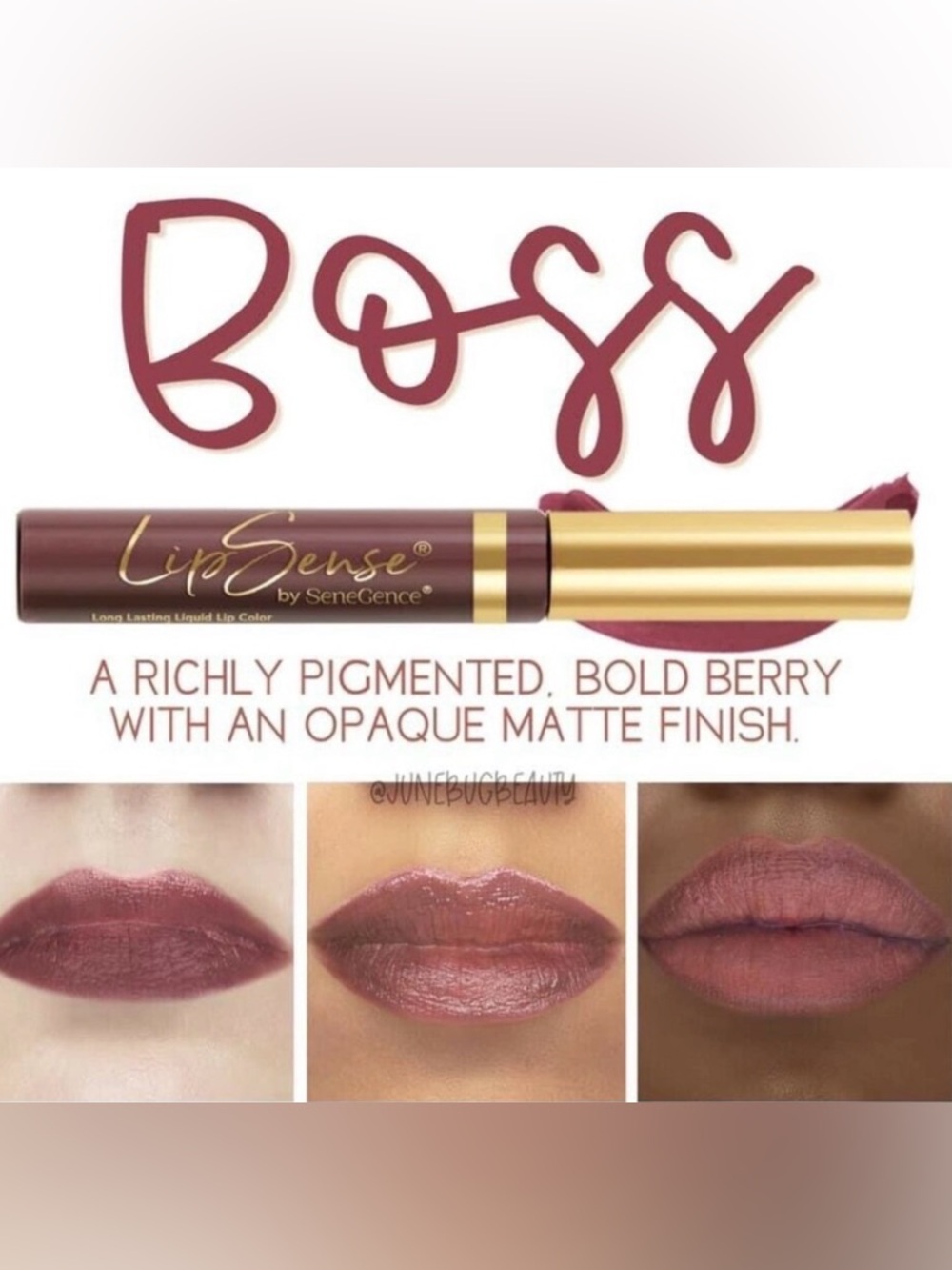 LipSense by SeneGence. Shade: BFF, MIDI Size, NWT - Picture 3 of 6